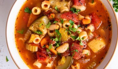 The History and Recipe of Minestrone Soup